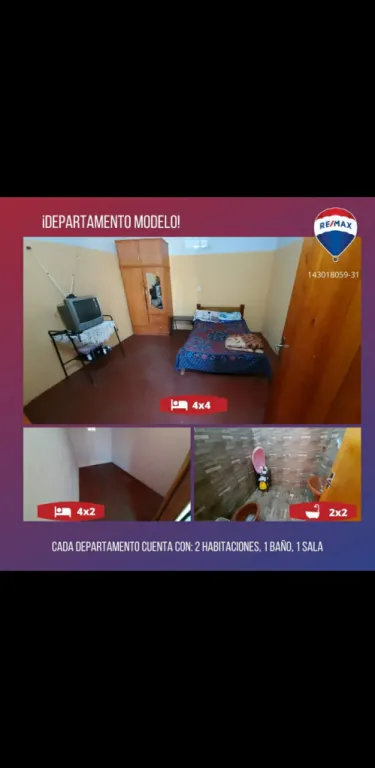 Propiedad con 4 departamentos ideal para alquilar y generar renta. — foto 3