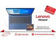 Notebook Lenovo IdeaPad 3 Ryzen 5 Blue. Adquirila en cuotas
