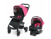 Graco Verb Travel System Includes Verb Stroller and SnugRide 30 Infant Car Seat, Azalea