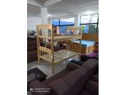 CAMA DE 2 PISOS 100X190 DE MADERA (740)