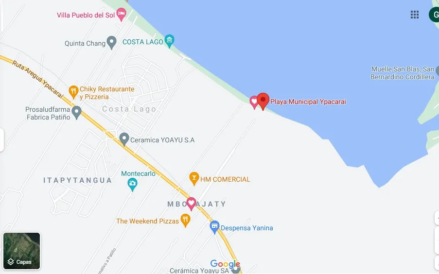 Vendo 4 HA con 6.024 M² sobre el lago Ypacaraí. — foto 2
