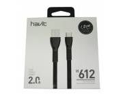 CABLE USB-C 2.0 HAVIT H612