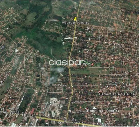 CAPIATÁ: 16,5 HAS, IDEALES P DESARROLLOS INMOBILIARIOS, INDUSTRIALES ETC - 80USDM2. — foto 2