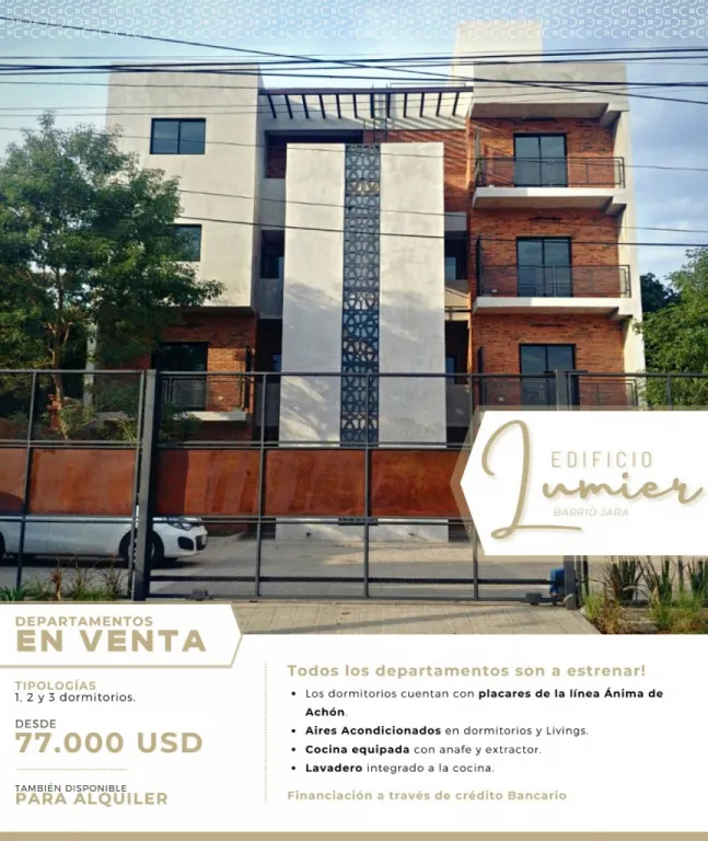 En venta departamentos en Asunción barrio Jara — foto 2