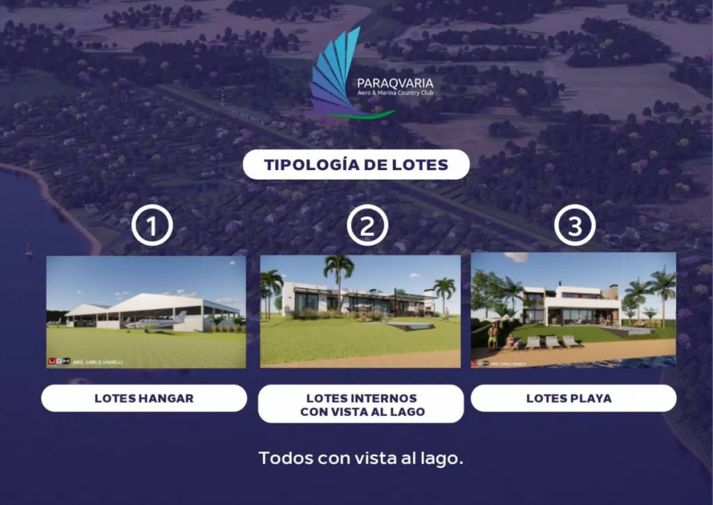 Vendo Lotes PARAQVARIA AERO Y MARINA COUNTRY CLUB — foto 2