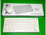 Mini teclado con mouse inalámbrico Bluetooth KeyBoard