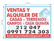 ALQUILO 250 HECTAREAS EN MBUYAPEY