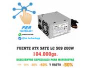 FUENTE ATX SATE 200W LC-509BTX