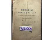Vendo libro memorias diplomáticas tomo II Vicente rivarola