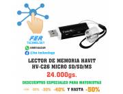 LECTOR DE TARJETA SD A USB