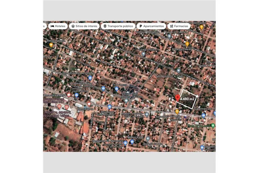 VENDO 4.480 M2 DE TERRENO EN SAN LORENZO — foto 2