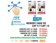 MEMORY CARD MICRO SD CAT.4 Y CAT.10