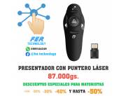 PRESENTADOR C/ PUNTERO LASER