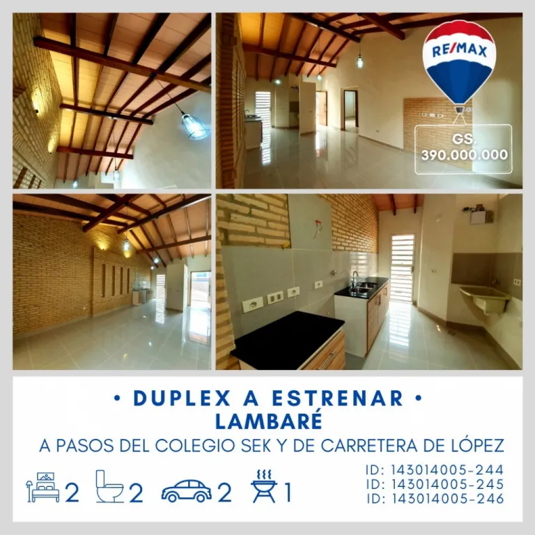 Dúplex en Lambarécon relación preciocalidadubicación INSUPERABLE!!! — foto 3