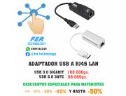 ADAPTADOR USB A RJ45 RED LAN