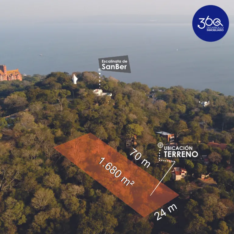1.700 m² en San Bernardino, a dos cuadras del lago. Con vista plena — foto 2