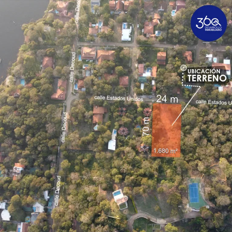 1.700 m² en San Bernardino, a dos cuadras del lago. Con vista plena — foto 3
