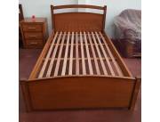 CAMA ACACIA 1,20 X 1,90 C/ 2 MESAS DE LUZ 3 CAJONES