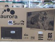 Televisor Aurora 65 Pulgadas Smart 4K UHD. Delivery Express.