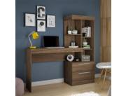 Escritorio office con cómoda marrón Trend NT2010 Abba