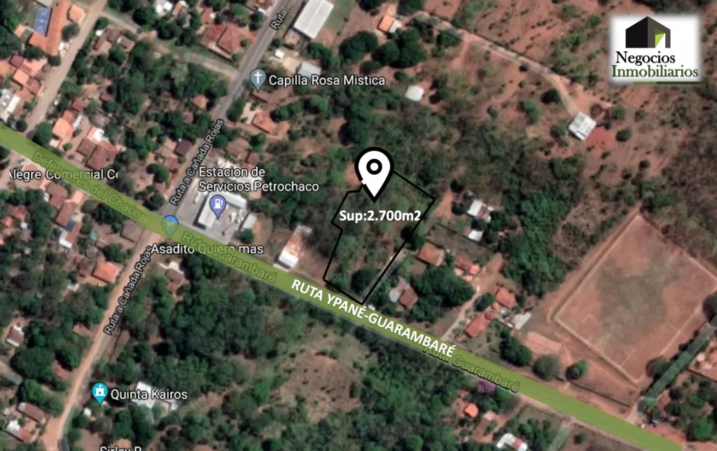 EN VENTA AMPLÍO TERRENO EN YPANÉ - SOBRE ASFALTADO CAMINO YPANÉ A GUARAMBARÉ — foto 3