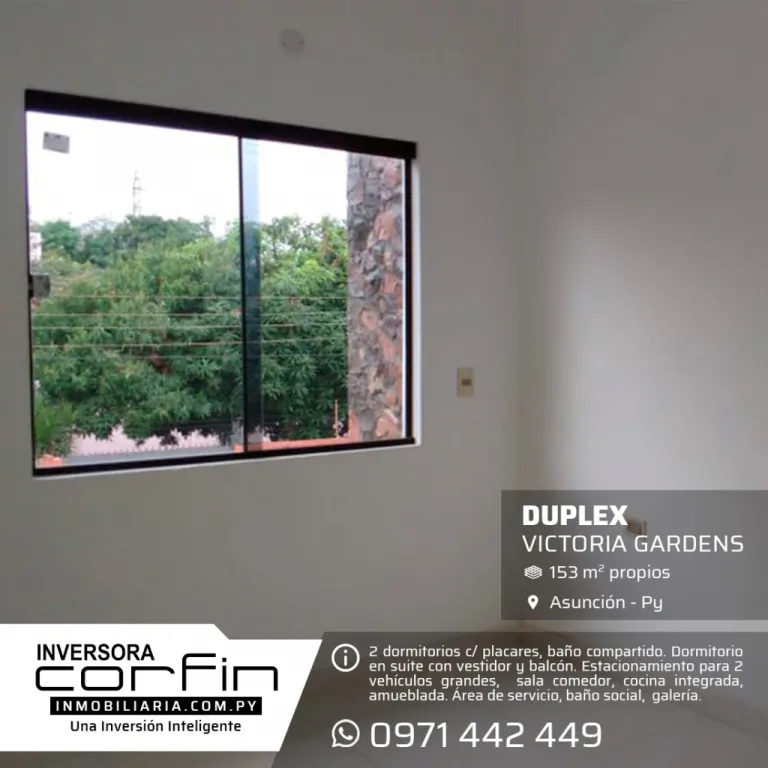 DUPLEX EN CONDOMINIO VICTORIA GARDENS, SAN LORENZO - ZONA PINEDO — foto 3