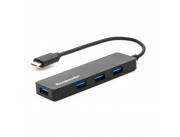 ADAPTADOR HUB USB-C A USB 3.0 4 EN 1 ECOPOWER 5GB/S