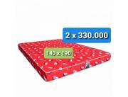 COLCHON SUPER SPUMA 140 X 190 MATRIMONIAL !! NUEVOS !! HACEMOS EN 2 CUOTAS !!