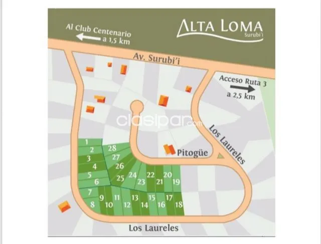 Exclusivos LOTES QUINTA en Club de Campo Surubi´i — foto 2