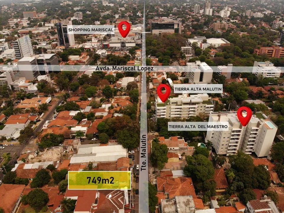 EN VENTA TERRENO DE 749M2 EN ASUNCIÓN — foto 2