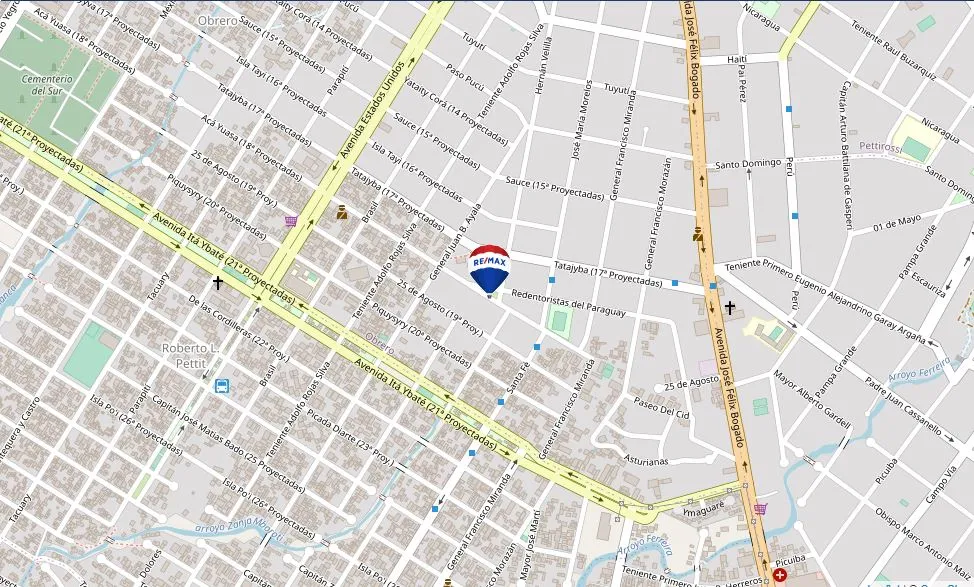 VENDO TERRENO EN ASUNCION - BARRIO OBRERO con Casa a demoler — foto 2