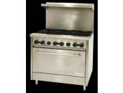 COCINA AMERICANA VENANCIO A GAS MOD FA6F 6QUEMADORES