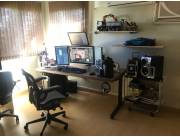 Mueble escritorio de altura variable eléctrica (standing desk) NUEVO EN CAJA!!!