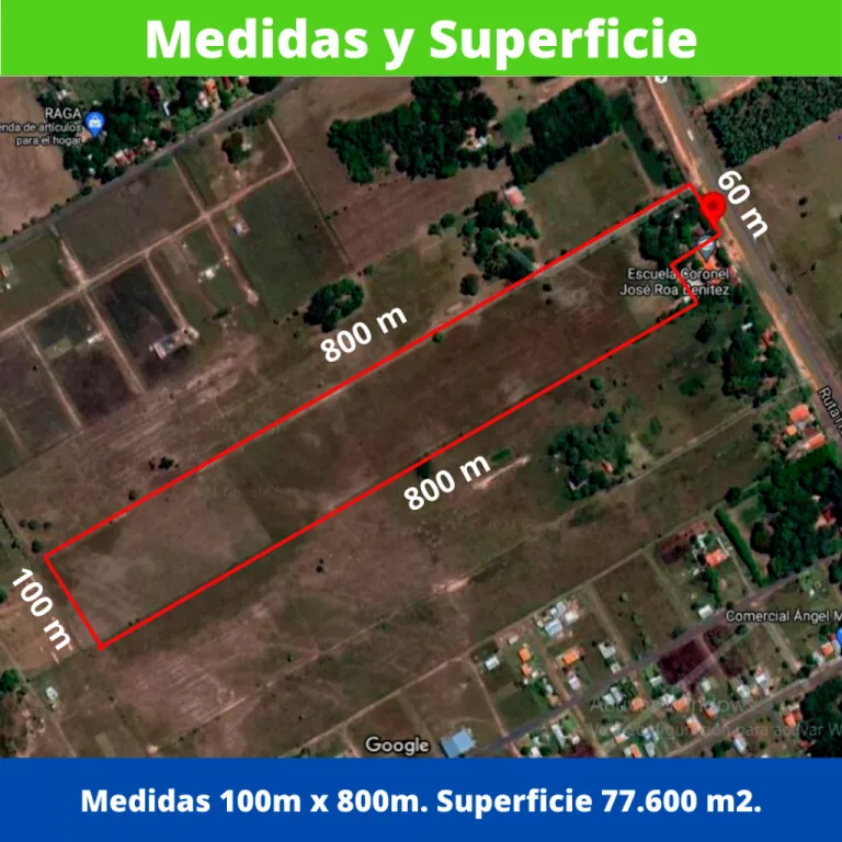 Imperdible terreno 7.7 hectáreas en Benjamín Aceval — foto 3