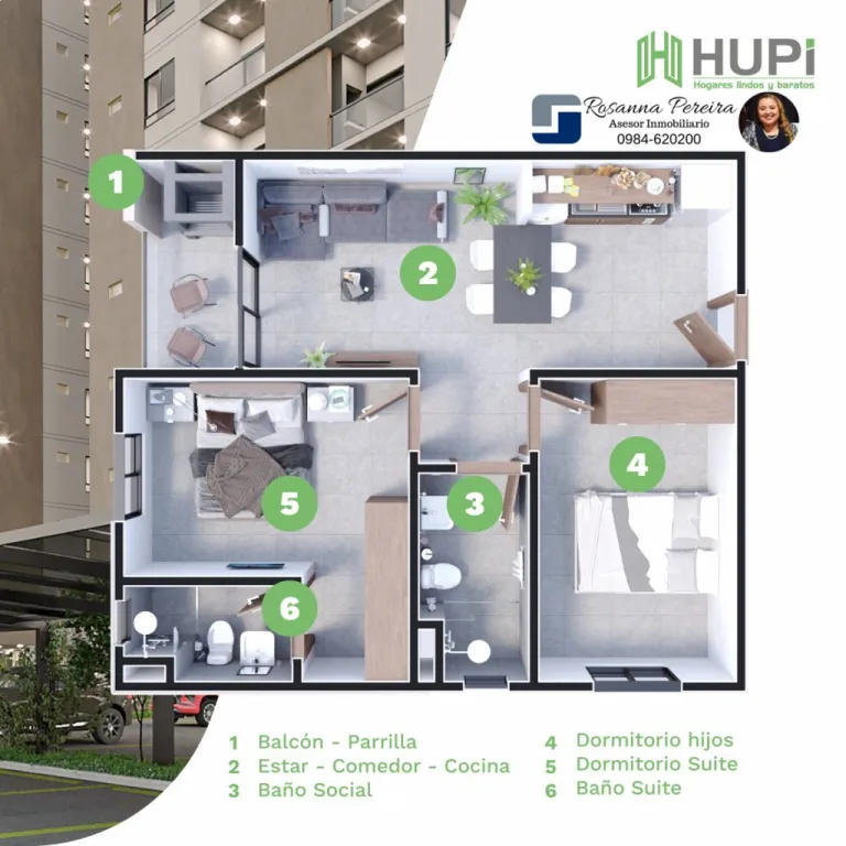 Hermoso Departamento en el Corazón de Lambaré — foto 3