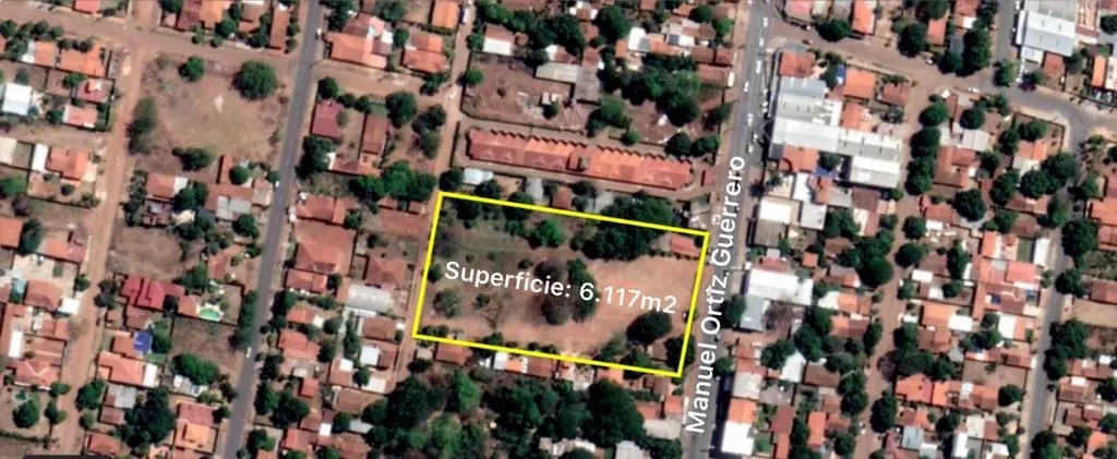 VENDO TERRENO (6.117 m2) SOBRE MANUEL O. GUERRERO - SAN LORENZO — foto 3