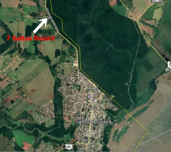 Canindeyú Vendo Terreno en Salto de Guaira. — foto 2