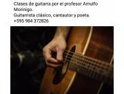 Clases de guitarra Arnulfo Morinigo