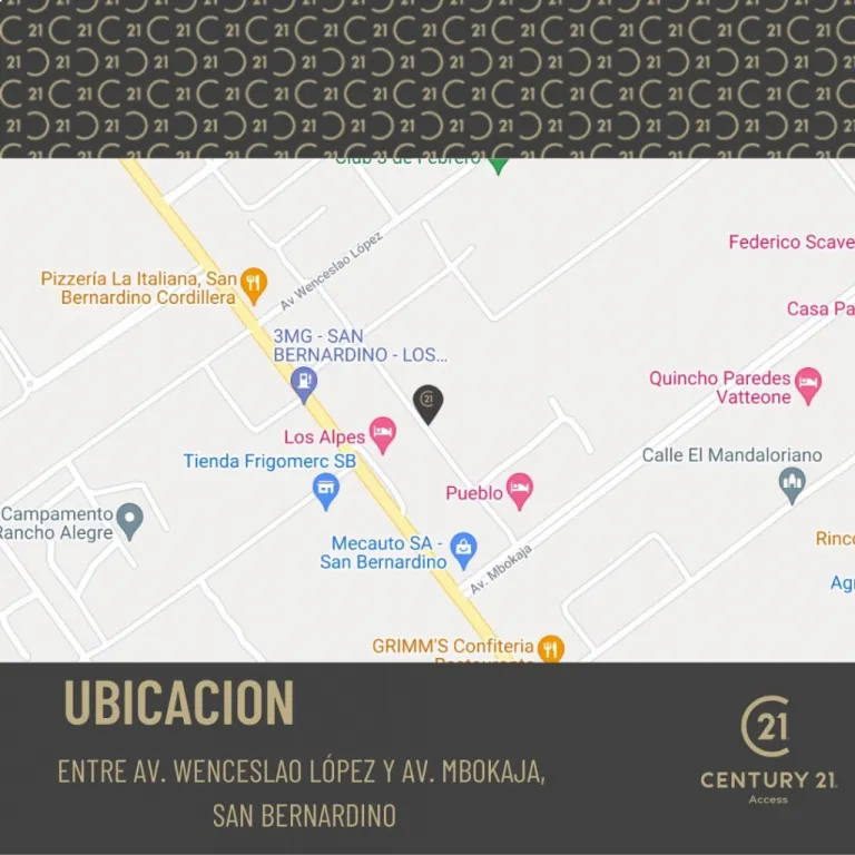 6 terrenos juntos en inmejorable ubicación en San Bernardino — foto 2