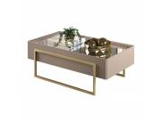 MESA CENTRO PILAR DJ GRIS