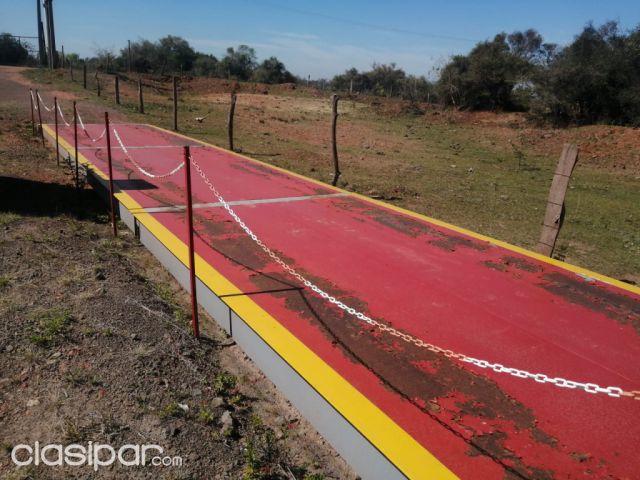 Otros electrónica - Báscula pesa camiones de 20 metros totalmente metálico full electrónico instalado en obra