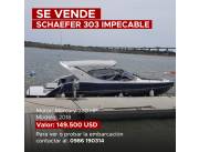 ¡VENDO YATE SCHAEFER 303 IMPECABLE MOD 2018! BARCO/LANCHA MOTOR MERCURY 380 HP