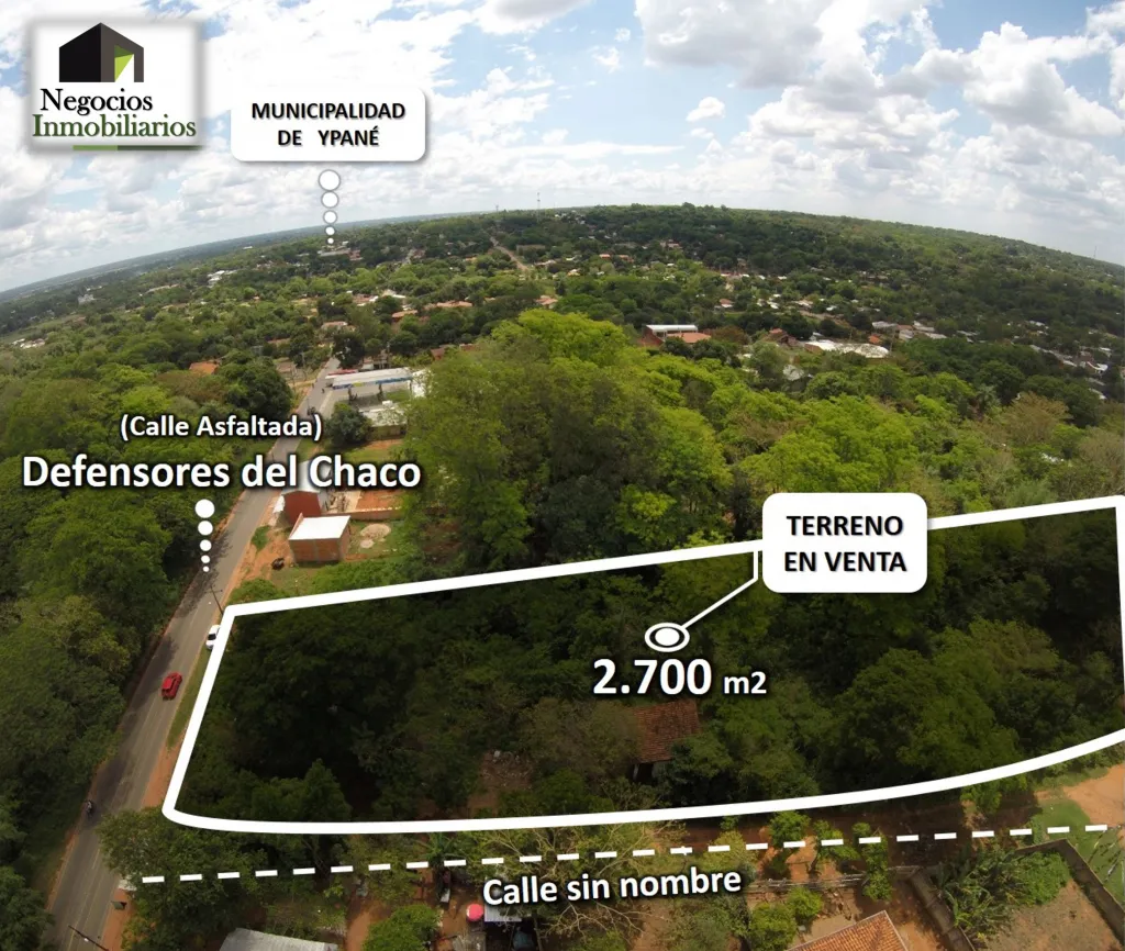 AMPLÍO TERRENO SOBRE ASFALTADO - YPANÉ — foto 2