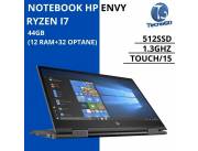 Notebook Hp Envy cuotas desde 18x439 mil gs