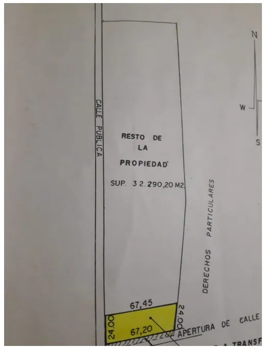 LUQUE – YCUA KARANDAY: 32.290M2 S ASFALTO, P EMPRENDIMIENTOS COMERCIALES, 25 USDM2. — foto 2
