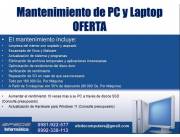 Mantenimiento de PC y Laptop - Asistencia técnica grátis