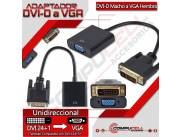 Adaptador DVI-D a VGA - DVI 24+1 a VGA