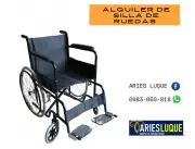 Alquiler de silla de ruedas
