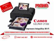 Impresora Fotográfica Portátil Canon Selphy CP1300. Adquirila en cuotas!