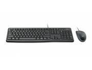 Combo Teclado y Mouse Logitech MK120 USB